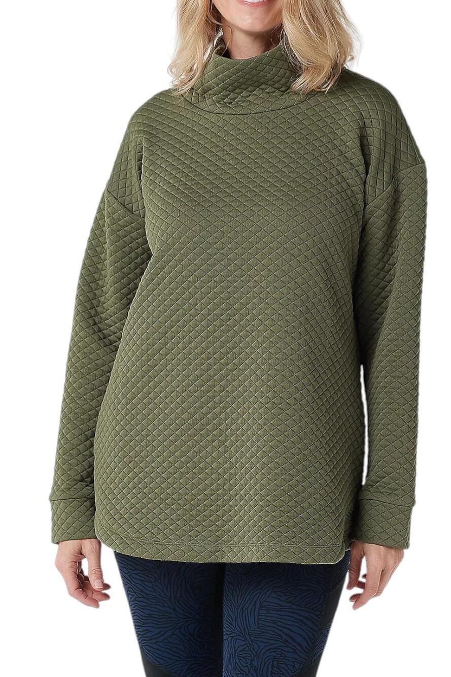 New Balance Women's Sport Heat Loft Tunic Nettle Green - Regular
